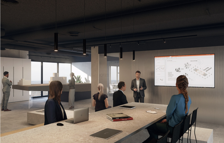 The Atelier - interactive meeting room